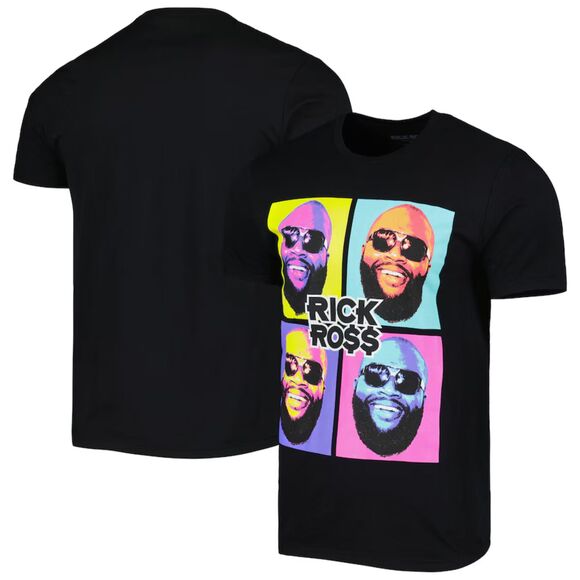 Rick Ross Graphic T-Shirt - Black Unisex Size Medium NWT - Picture 1 of 1